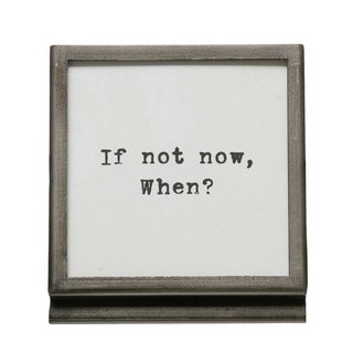 Gunmetal Framed Signs - dolly mama boutique