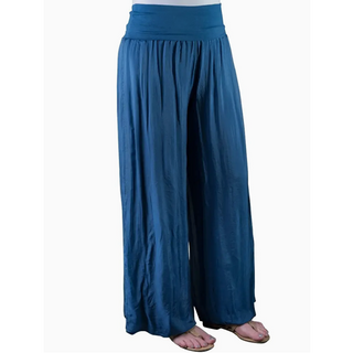 Mercedes Silk Pant - dolly mama boutique
