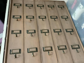 Rustic Recycled Pine Hotel Keyrack