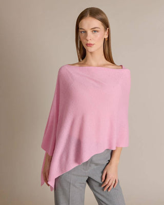 Cashmere Poncho - Glam Pink 8131