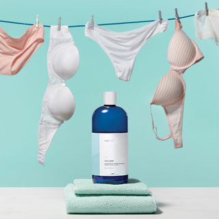 Capri Blue Volcano Laundry Detergent, laundry on a clothesline