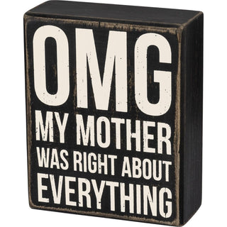 Primitives Box Signs  - Small - dolly mama boutique