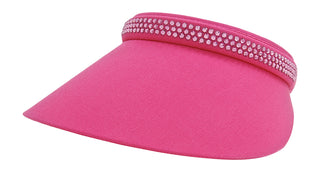 Audrey Clip-On Crystal Visor - dolly mama boutique