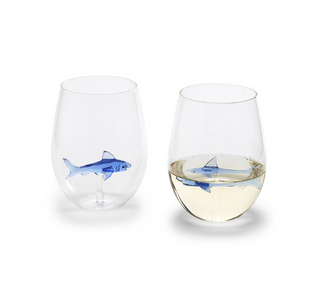 Stemless Wine Glasses with Figurine - dolly mama boutique